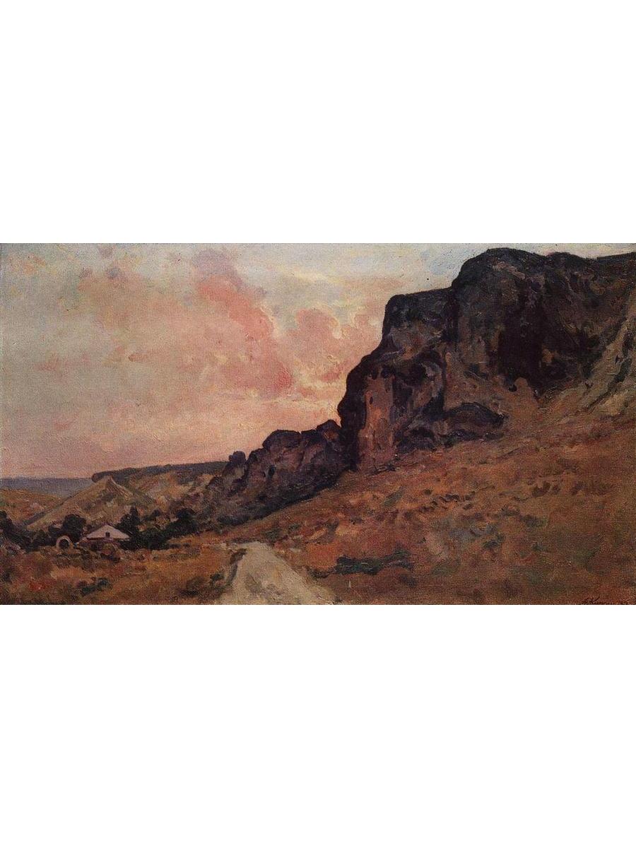 

Постер DRABS A3 Куприн Александр Васильевич Бахчисарай. Заход солнца в Русской слободке