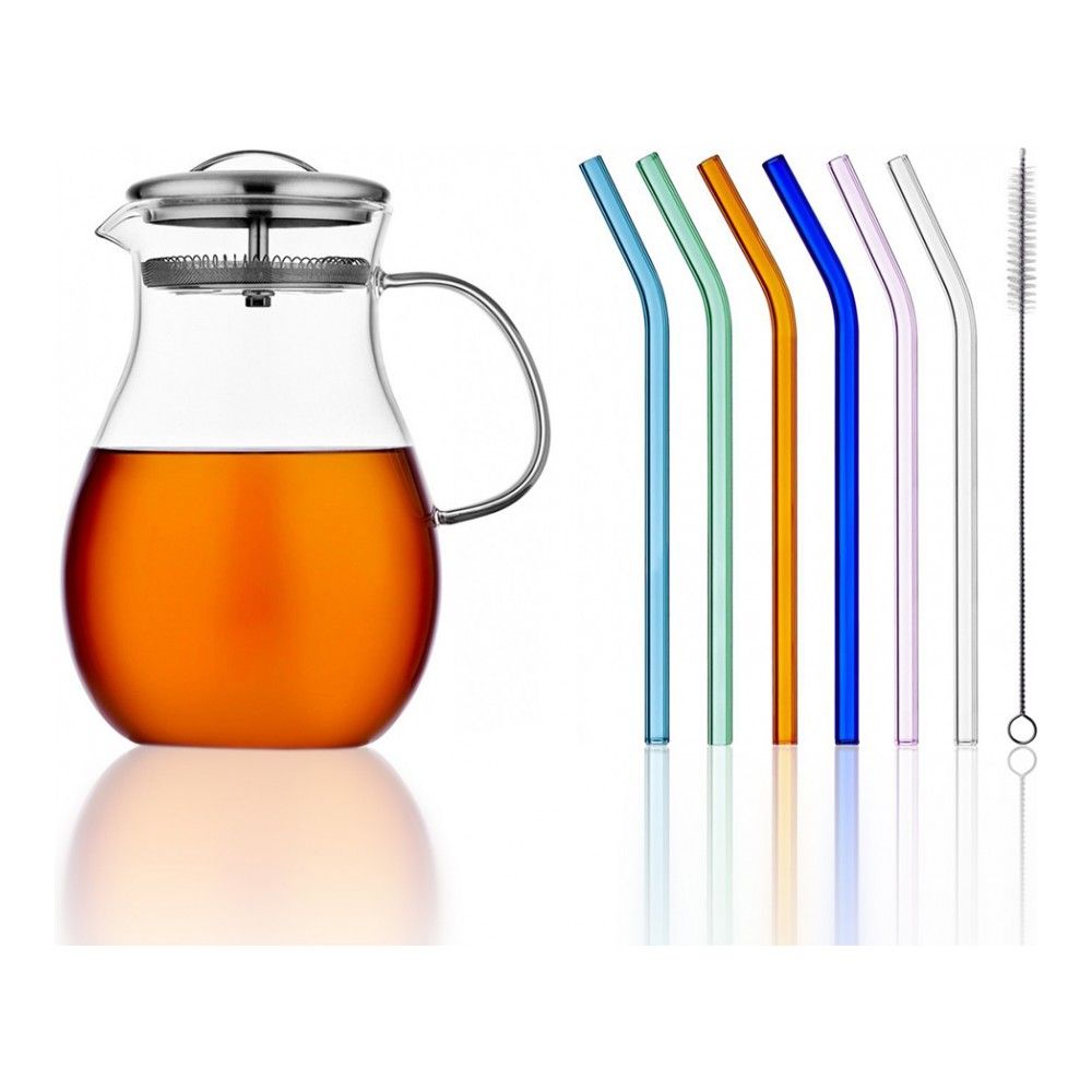 

Набор Walmer: термокувшин Cordial 1.2 л набор из 6-ти трубочек для напитков Cocktail Color