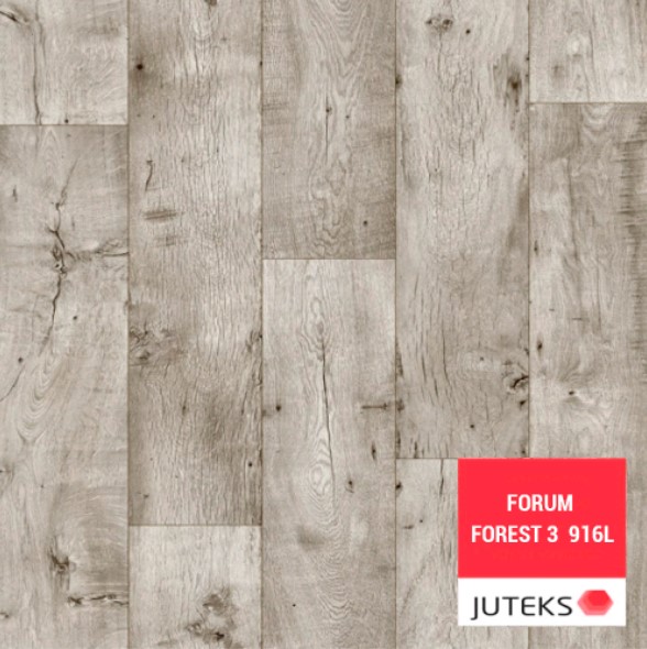 фото Линолеум бытовой juteks forum forest 3 916l 4,0м 4,8/0,4/2,6 кг/кв м