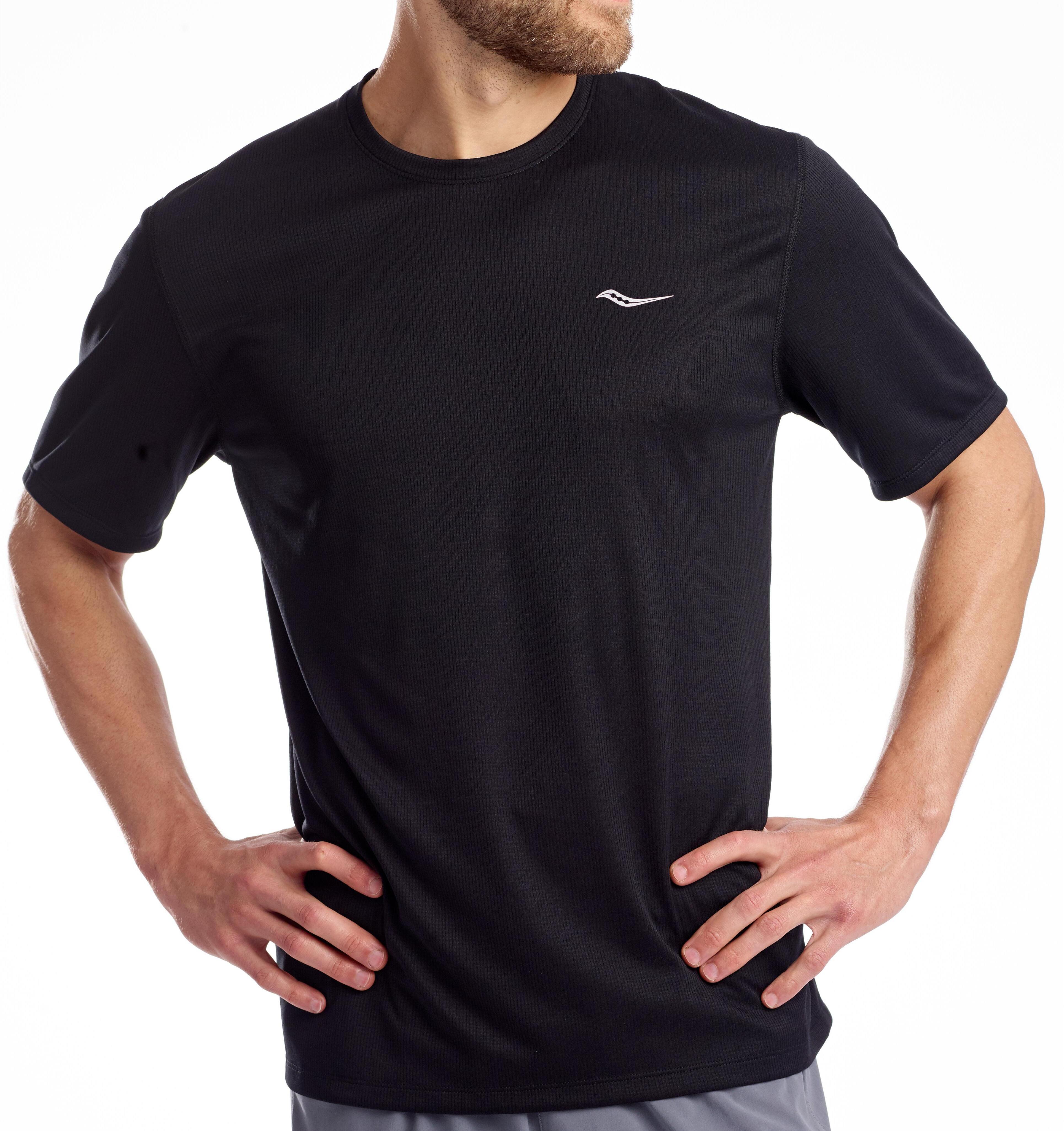 

Футболка мужская Sam800212_Bk Saucony черная M, Sam800212_Bk