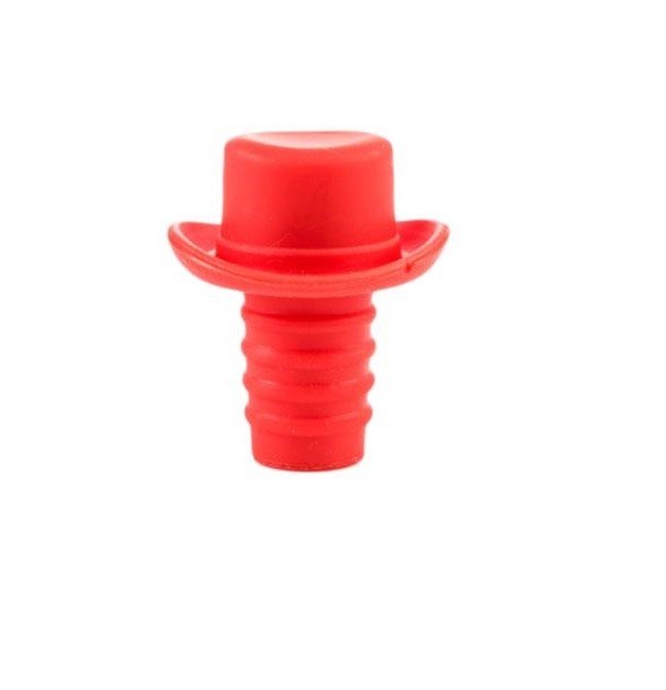 фото Пробка для бутылок шляпа silicone bottle stoppers (цвет: красный ) markethot