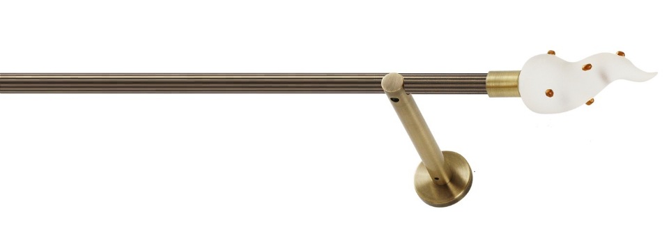 

Карниз для штор Werdeco Факел 200 см серебристый