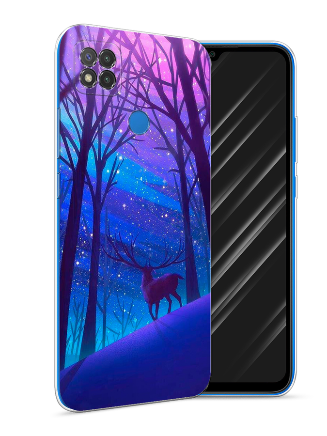 

Чехол Awog на Xiaomi Redmi 9C "Северный олень", Разноцветный, 39050-2