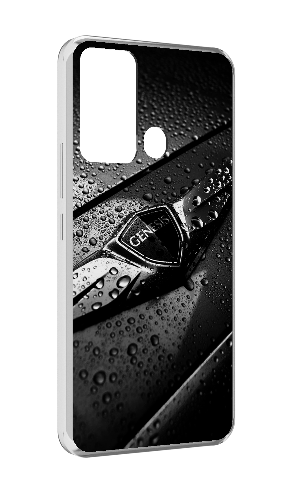 

Чехол MyPads genesis 2 мужской для Infinix Hot 12i, Прозрачный, Tocco