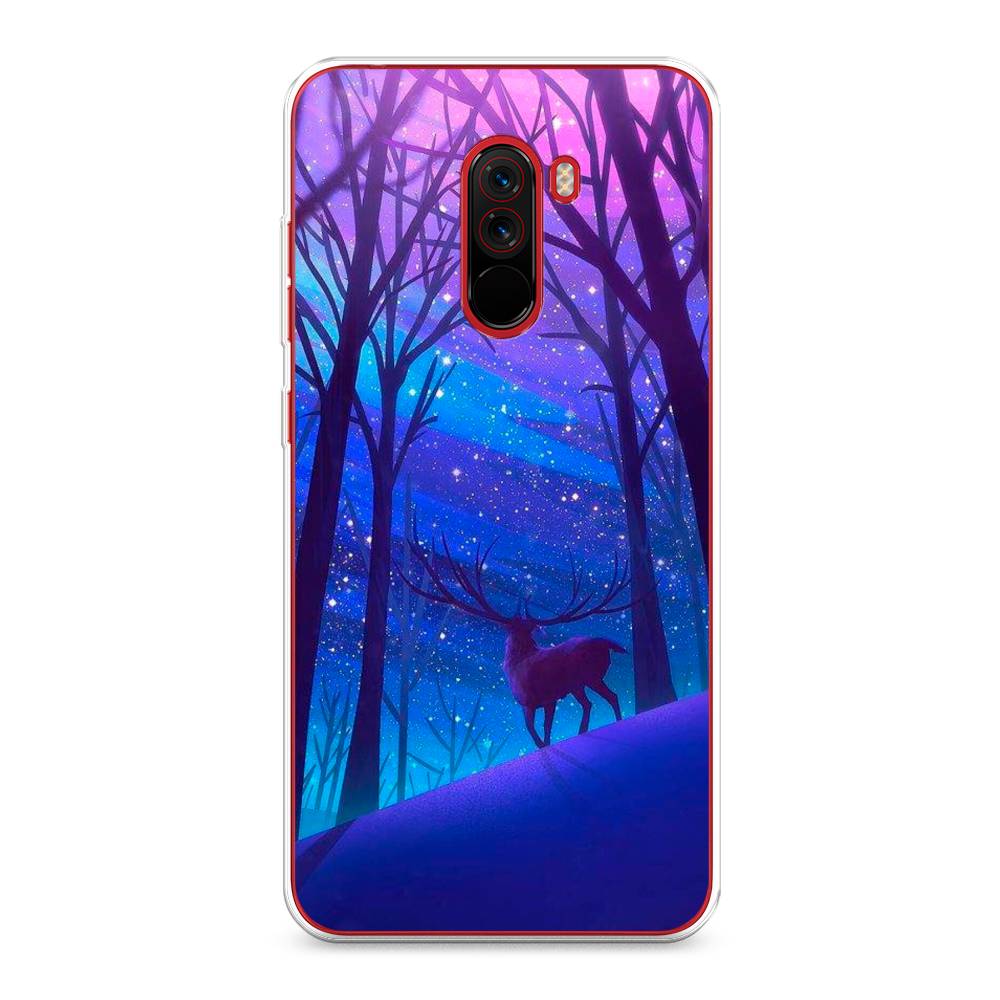 

Чехол Awog на Xiaomi Pocophone F1 "Северный олень", Разноцветный, 34450-2