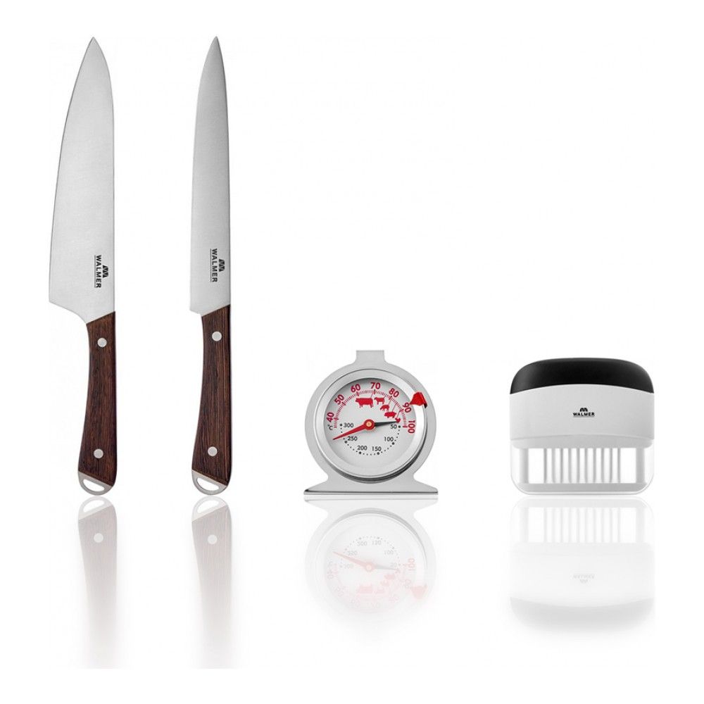 Набор Walmer: нож шеф Wenge 20 см нож Wenge 20 см термометр для мяса в духовке