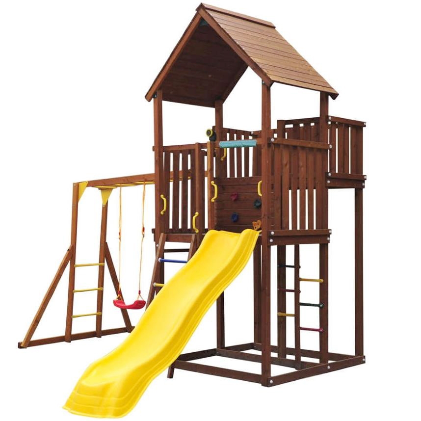 

Игровой комплекс Jungle Gym Кудеби (спортивно-игровая площадка для дачи и улицы)