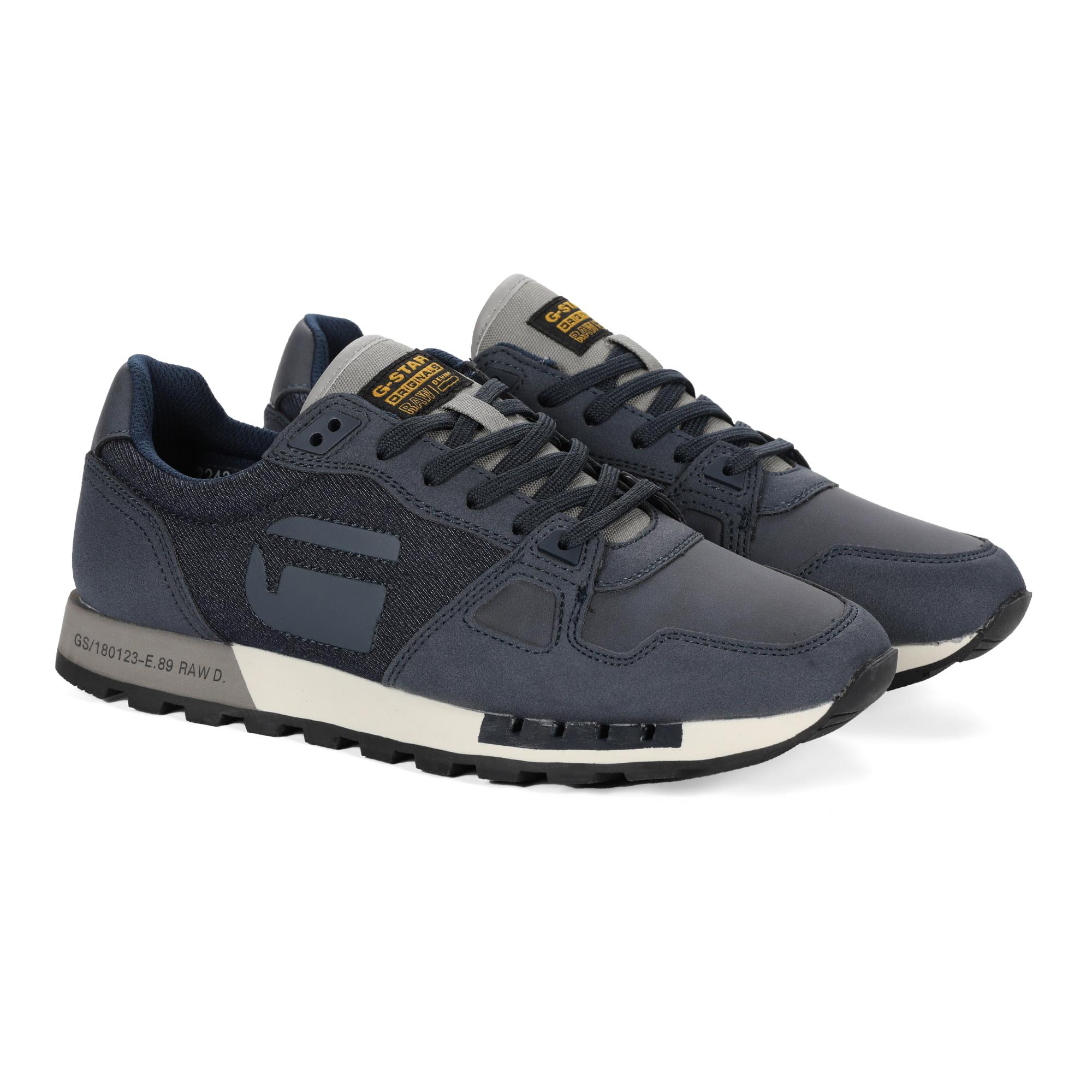 

Кроссовки мужские G-Star Raw TRACK DNM M синие 41 EU, TRACK DNM M
