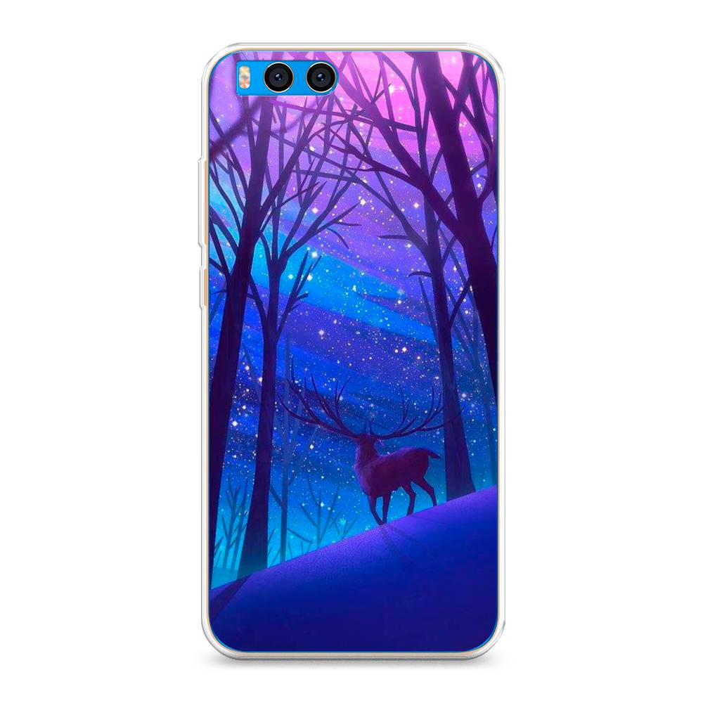 

Чехол Awog на Xiaomi Mi Note 3 "Северный олень", Разноцветный, 32450-2