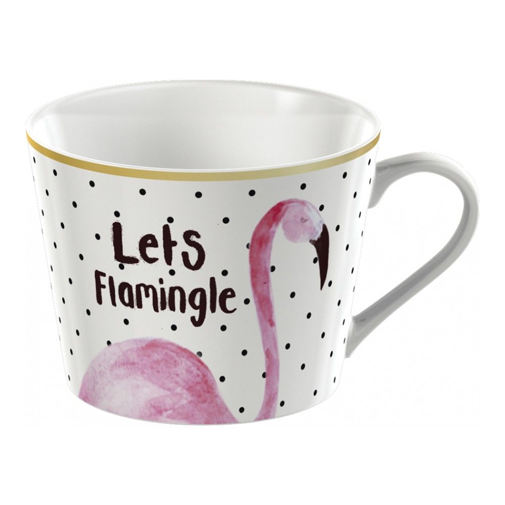 фото Кружка подарочная kitchen craft let's flamingle, 0,45л, c000265