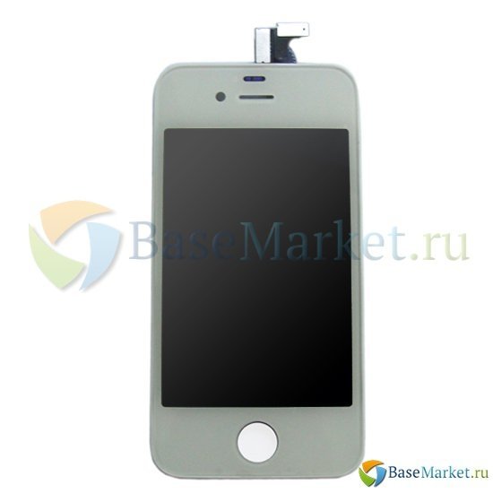 

Дисплей BaseMarket для Apple iPhone 4S в сборе с тачскрином (белый)
