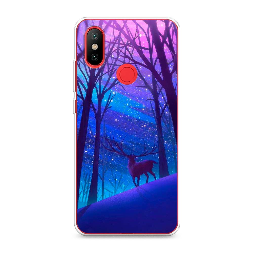 

Чехол Awog на Xiaomi Mi 6X/A2 "Северный олень", Разноцветный, 33350-2