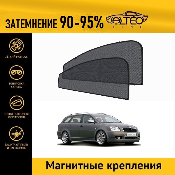 

Автошторки ALTEO PREMIUM на Toyota Avensis 2 (T250) (2002-2006) универсал
