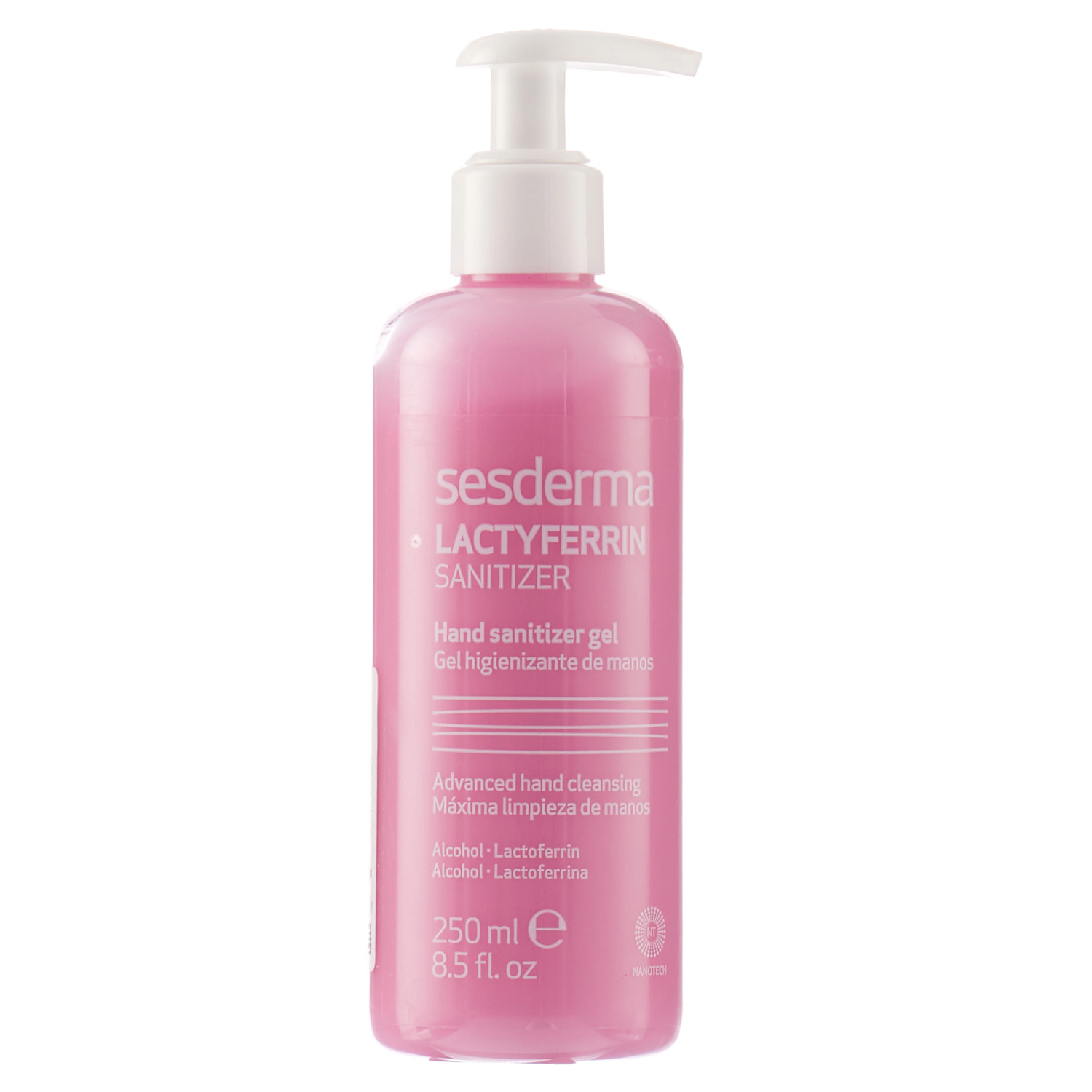 

Гель для рук Sesderma Lactyferrin Sanitizer гигиенический Санитайзер 250 мл