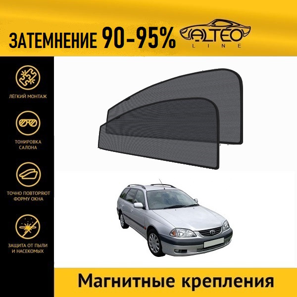 

Автошторки ALTEO PREMIUM на Toyota Avensis 1 (T220) (1997-2001) универсал