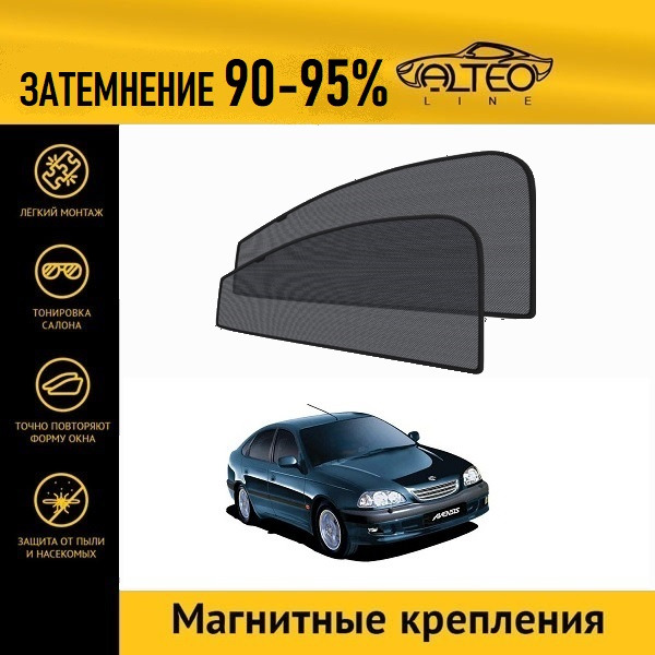 

Автошторки ALTEO PREMIUM на Toyota Avensis 1 (T220) (1997-2001) лифтбек