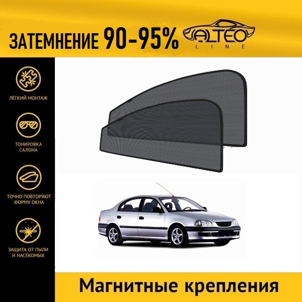 

Автошторки ALTEO PREMIUM на Toyota Avensis 1 (T220) (1997-2001) седан