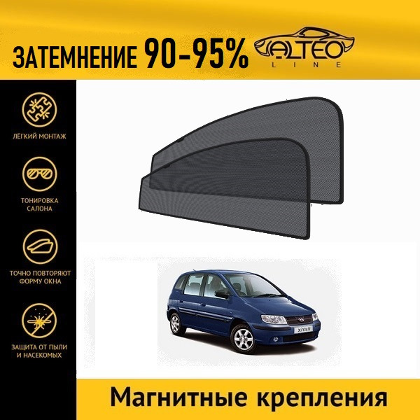 

Автошторки ALTEO PREMIUM на Hyundai Matrix (2005-2008)