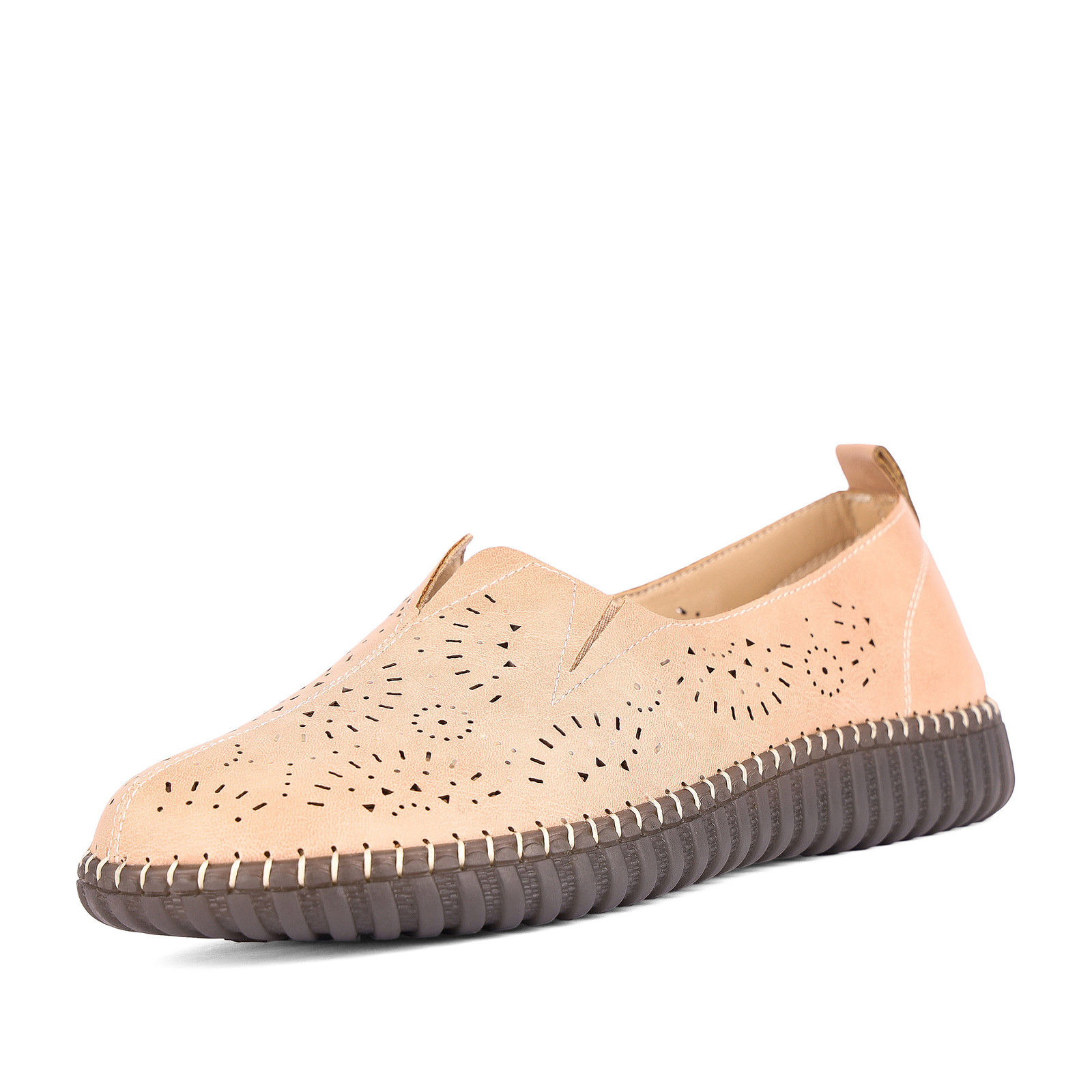 

Туфли женские Marisetta 245-41WK-252SS бежевые 40 RU, Бежевый, 245-41WK-252SS