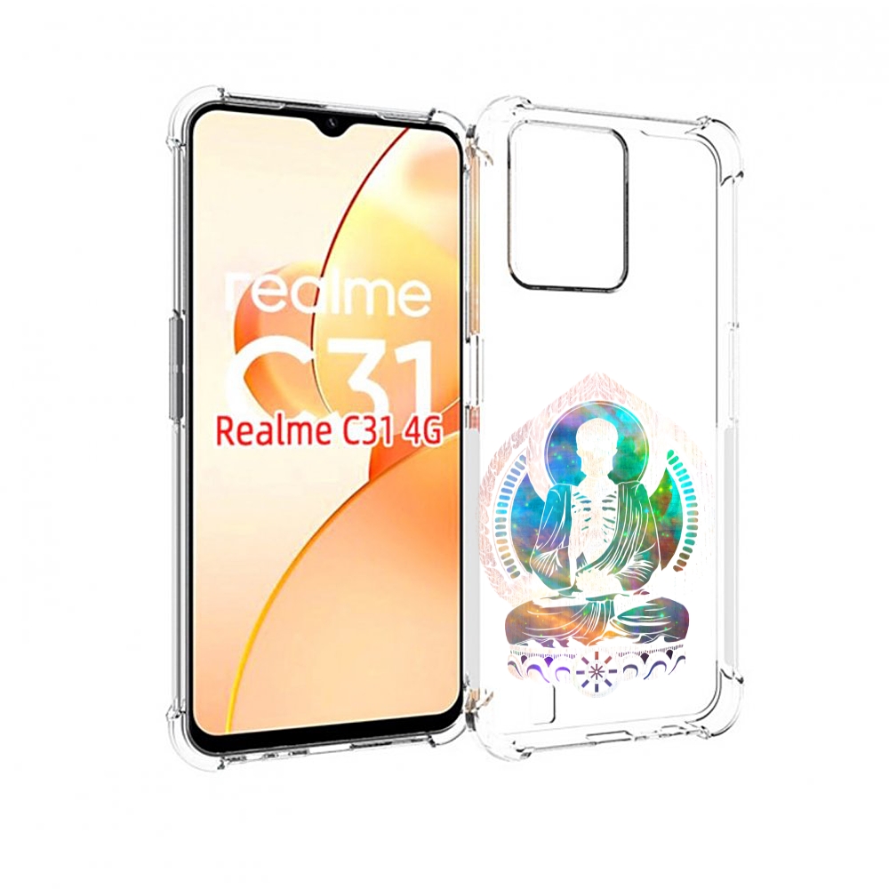 

Чехол MyPads умный скелет для OPPO Realme C31, Прозрачный, Tocco
