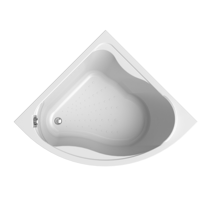 Акриловая ванна Радомир Альтея 125х125 , каркас, фронтальная панель / 2-78-0-0-1-219 фронтальная панель для ванны riho 190 см p190n0500000000