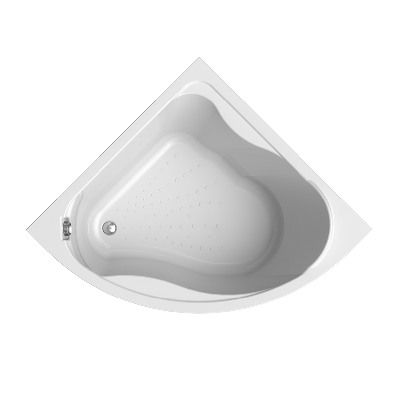 Акриловая ванна Радомир Альтея 125х125 , каркас, фронтальная панель / 2-78-0-0-1-219