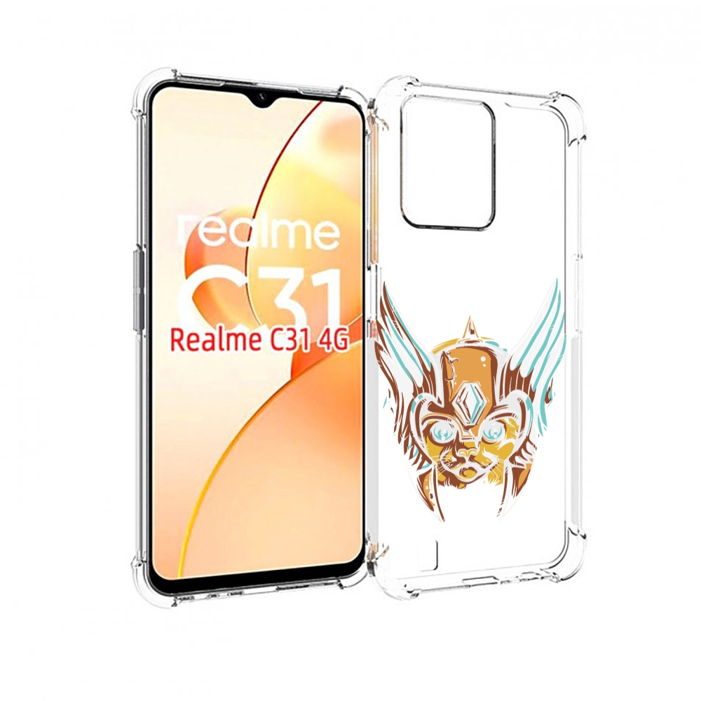 

Чехол MyPads тор абстракция для OPPO Realme C31, Прозрачный, Tocco