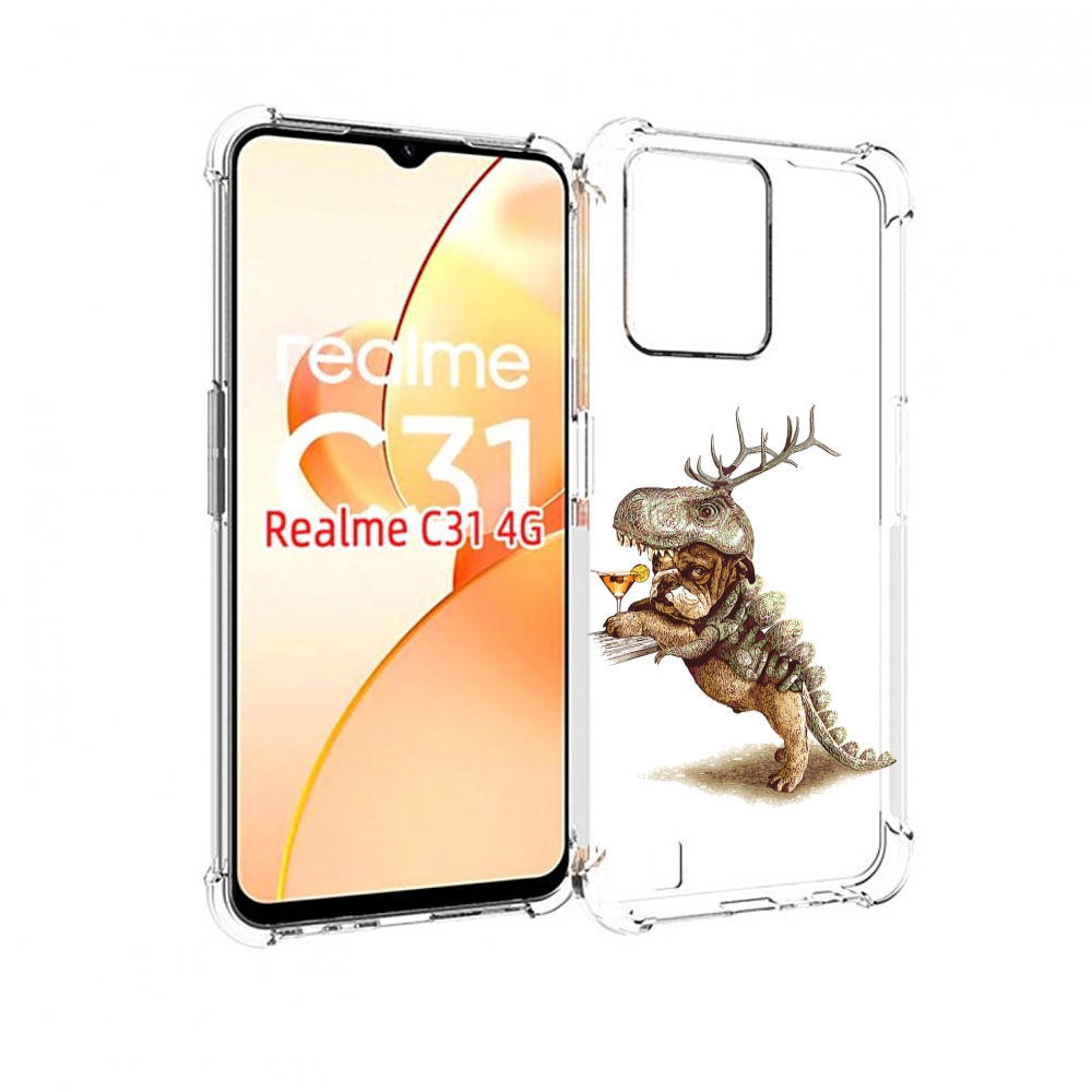 

Чехол MyPads тематическая вечеринка для OPPO Realme C31, Прозрачный, Tocco