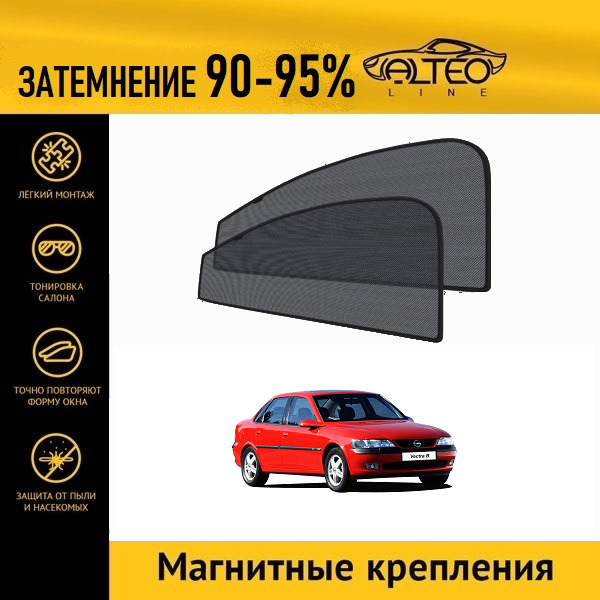 

Автошторки ALTEO PREMIUM на Opel Vectra (B) (1995-2003) седан