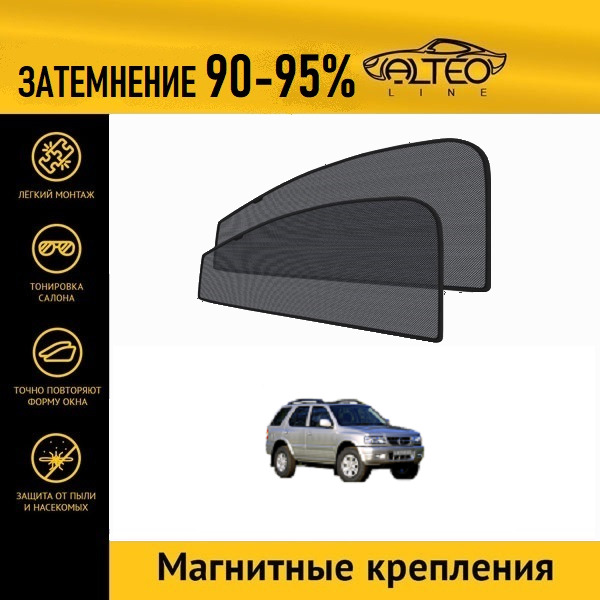 

Автошторки ALTEO PREMIUM на Opel Frontera (B) рестайлинг (2001-2004) джип 5d