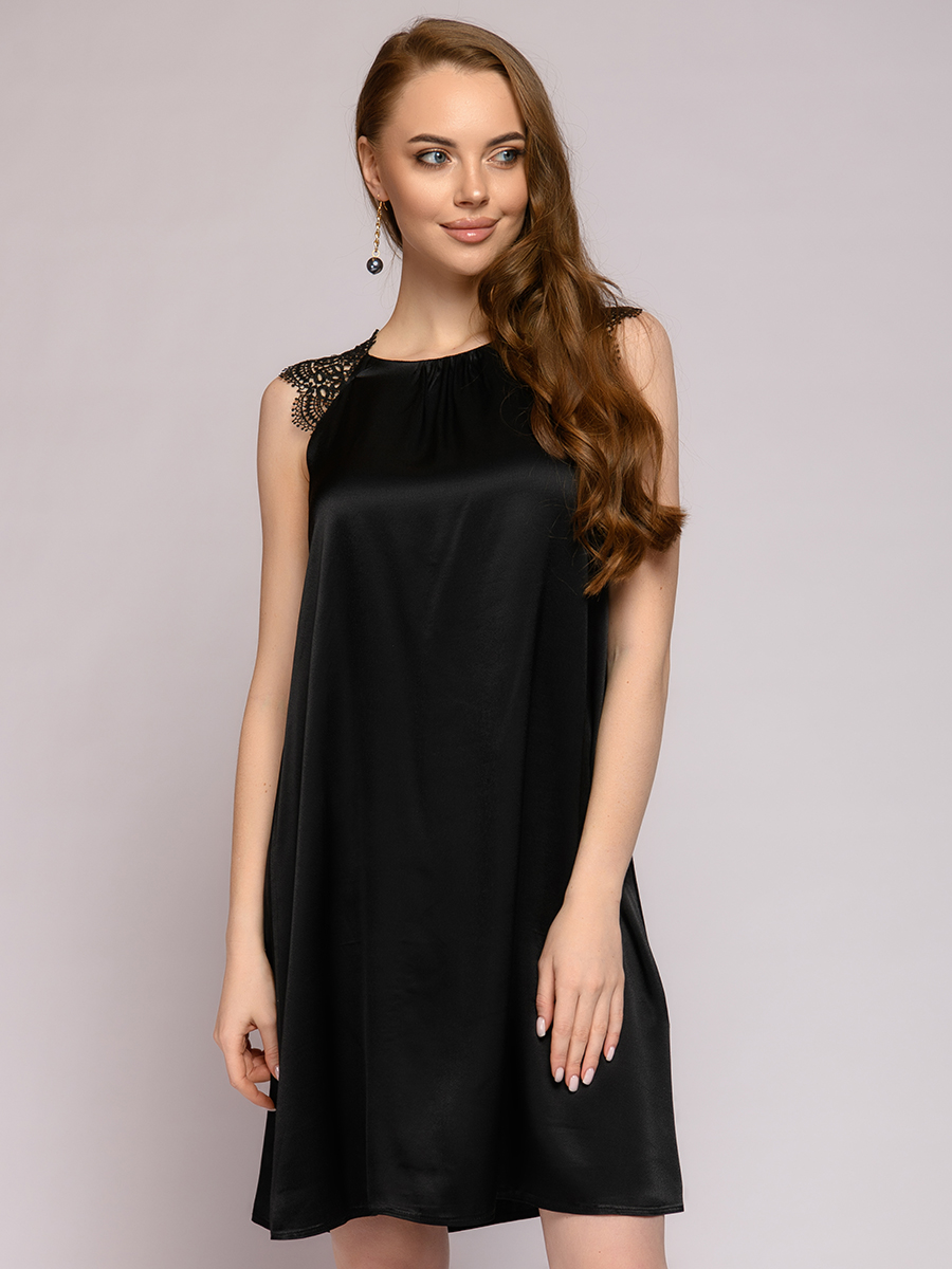 фото Платье женское 1001dress 0112001-01957 черное 40