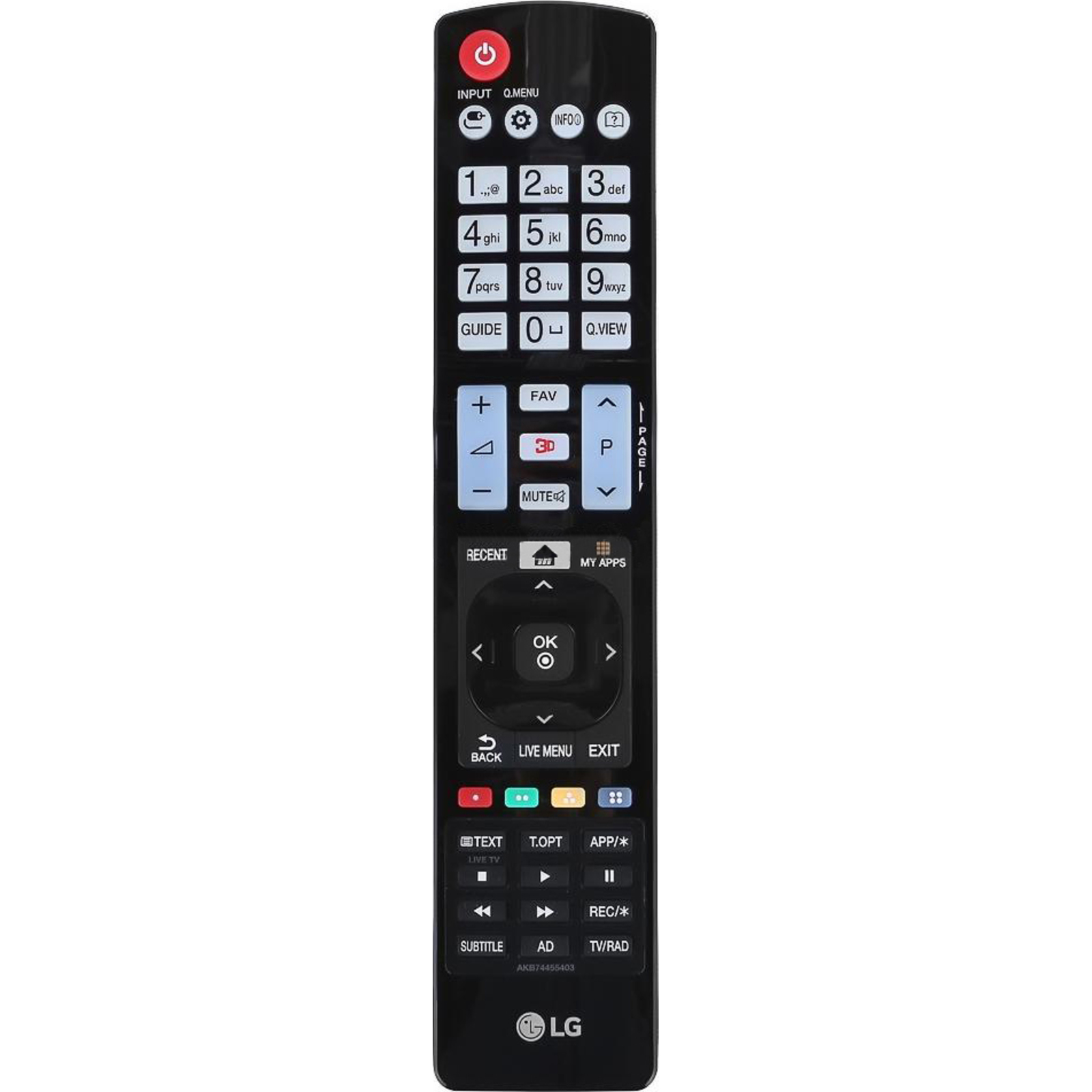 Пульт LG AKB74455403 Smart TV оригинальный 14376