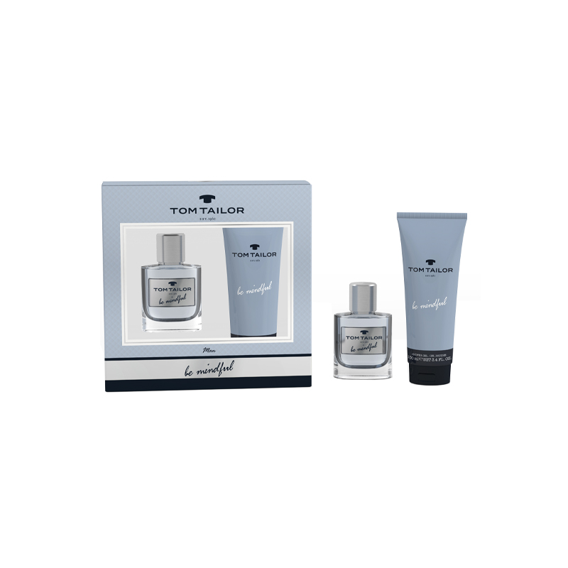 фото Подарочный набор tom tailor be mindful man gift set 30 мл+100 мл