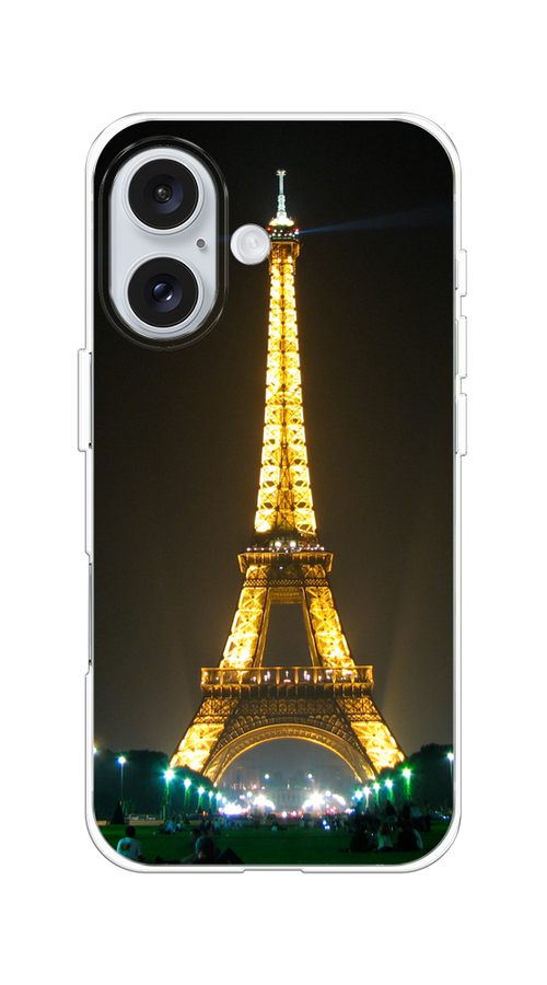 

Чехол на Apple iPhone 16 "Париж 2", Желтый;серый, 16050-1
