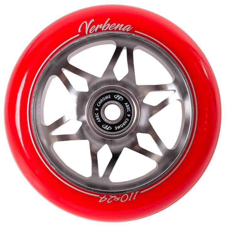 

Колесо для самоката X-Treme 110*24мм, Verbena, grey, Серебристый;красный, X-Treme