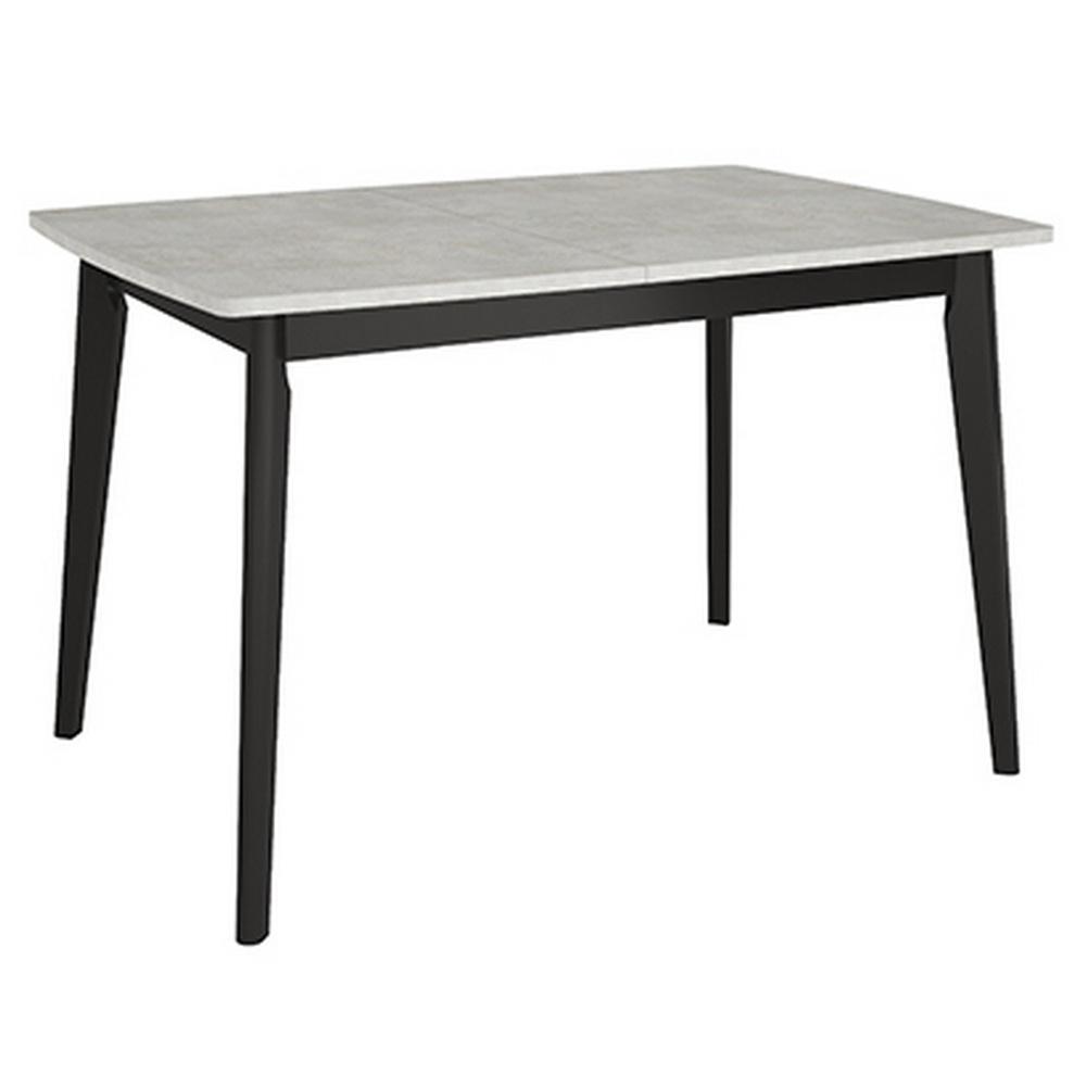 

Стол BRADEXHOME Oslo 120-160x80x76 см Бетон Лайт/Черный, Oslo 120-160x80x76 см