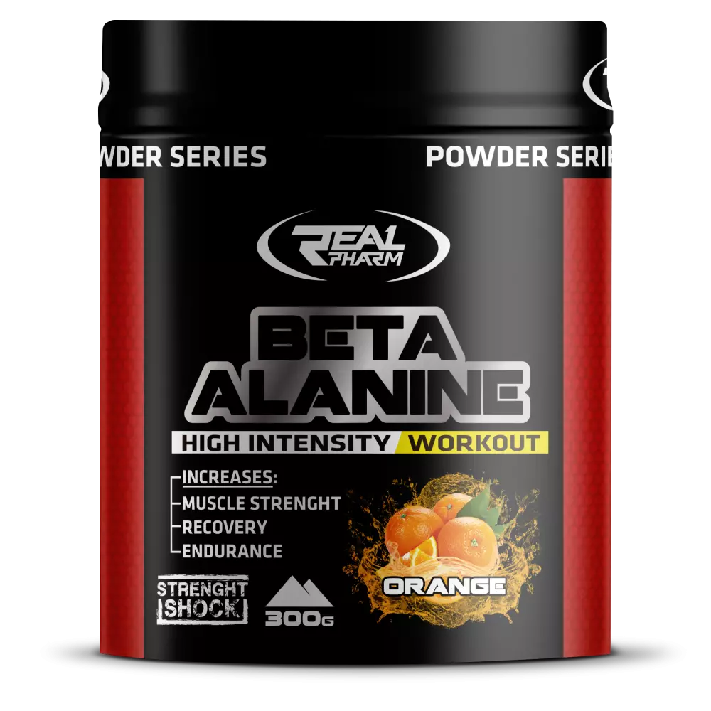 Бета аланин Real Pharm, 300г, Апельсин