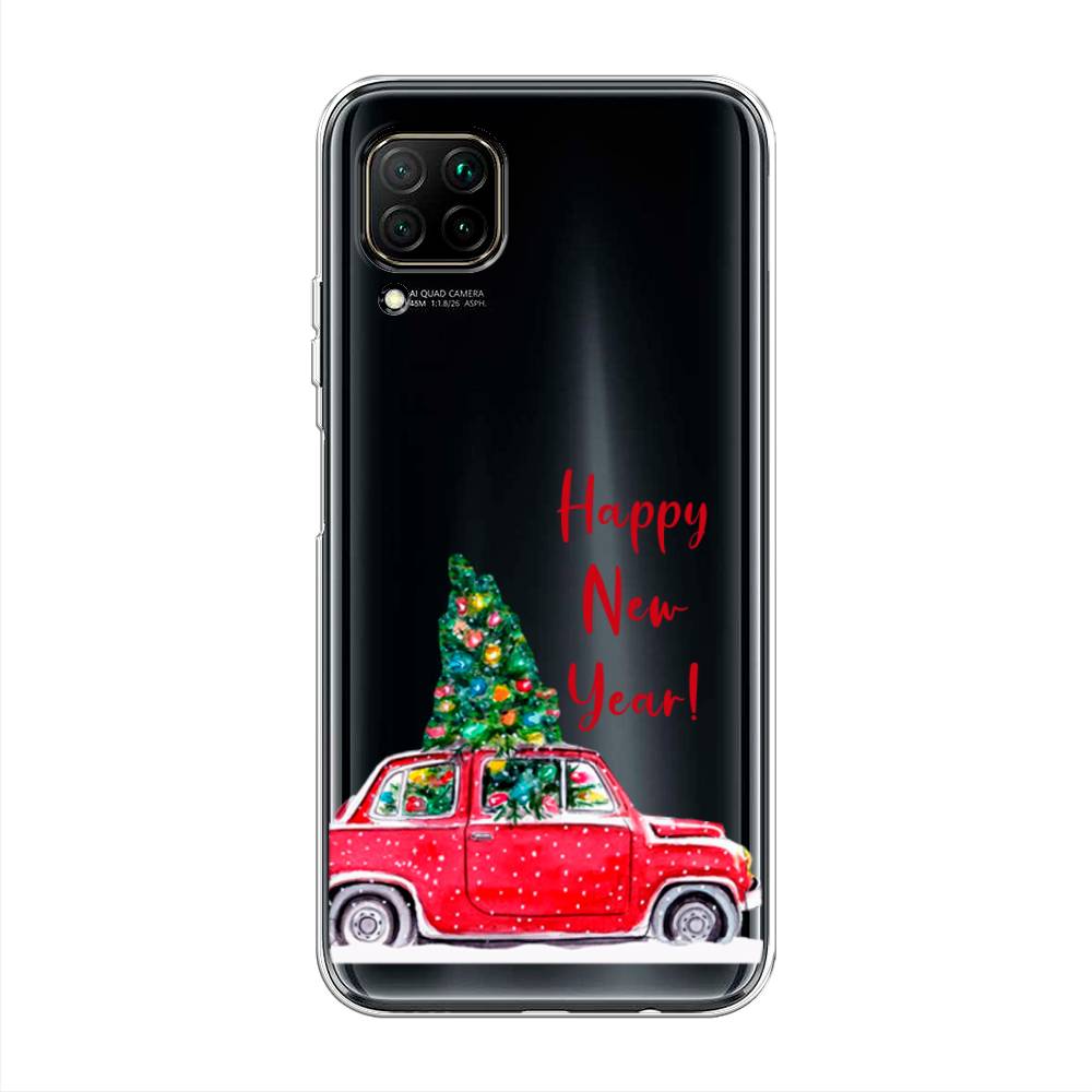 

Чехол на Huawei Nova 7i "Happy New Year", Красный;зеленый, 611850-5