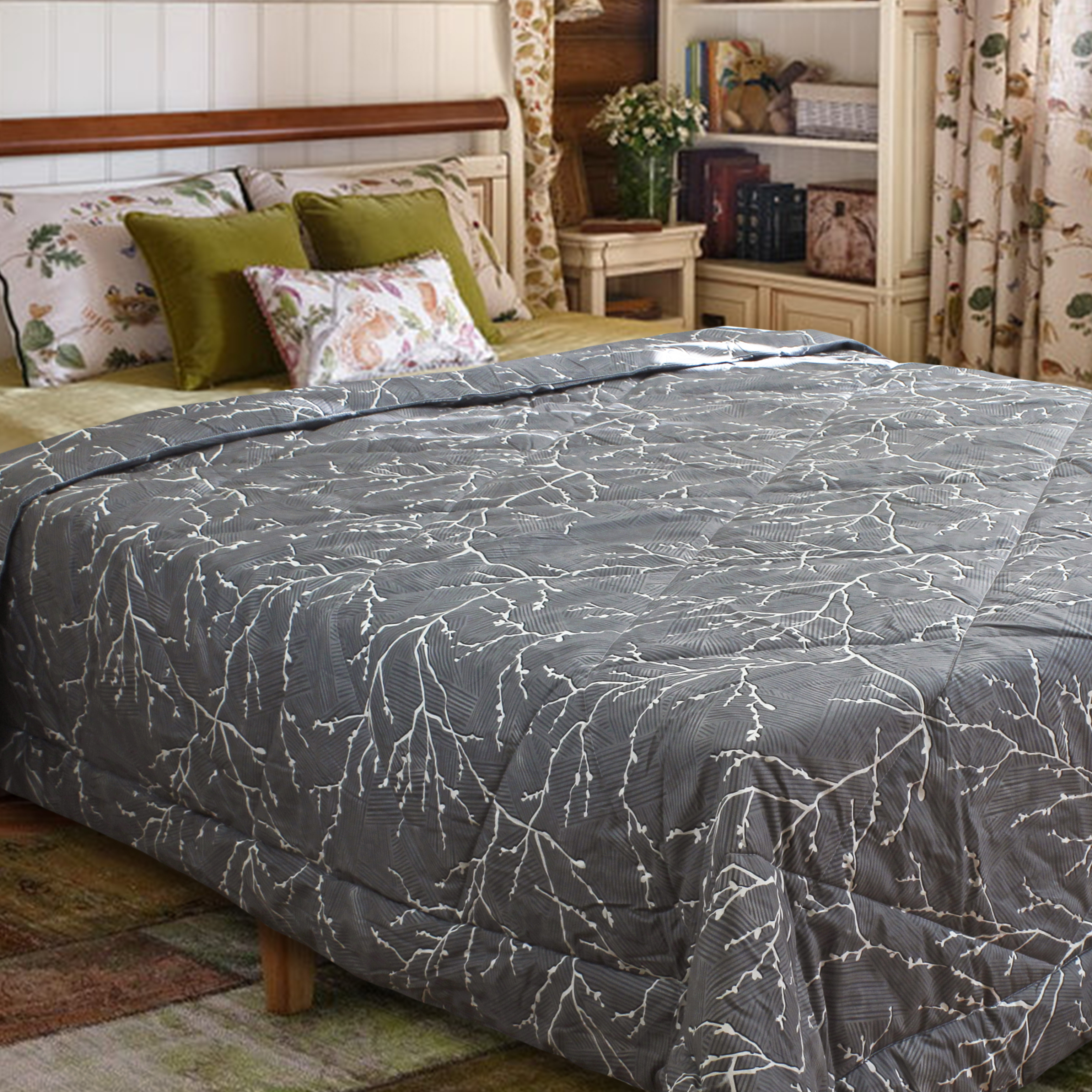 

Стеганое одеяло покрывало 2 спальное Cleo Home Vello D'oro Collection 200х220, 200/004-VDR, Vello D'oro Collection