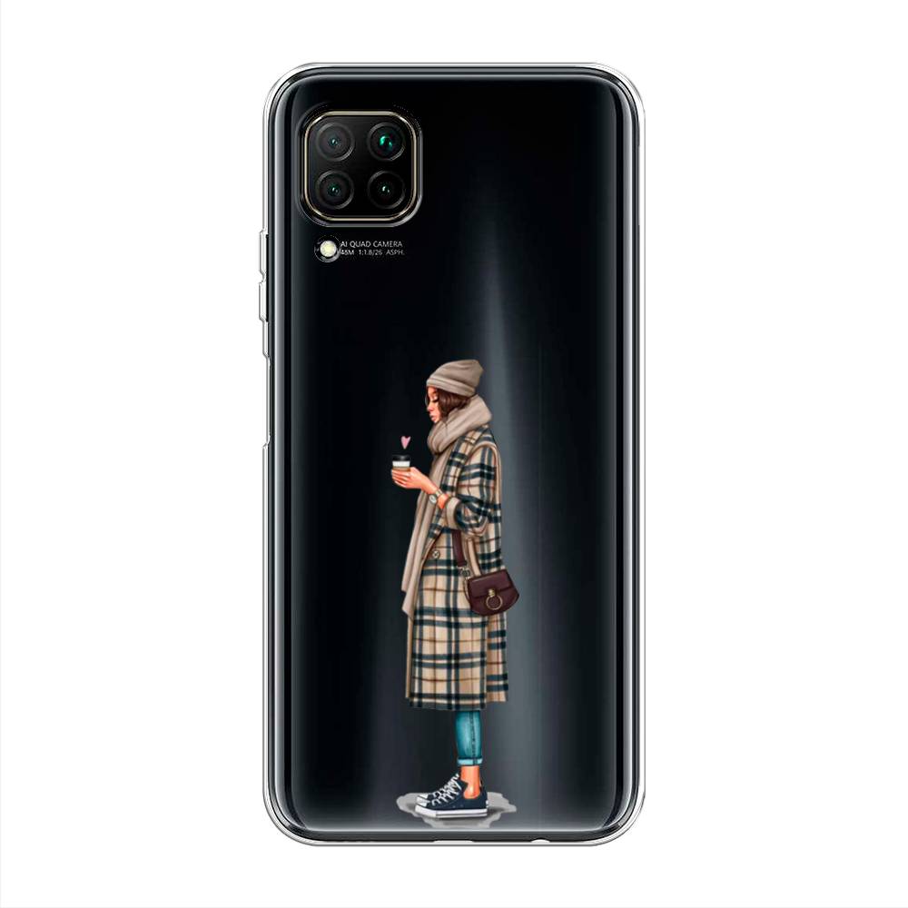 

Чехол на Huawei Nova 7i "Утренний кофе", Коричневый;бежевый, 611850-6