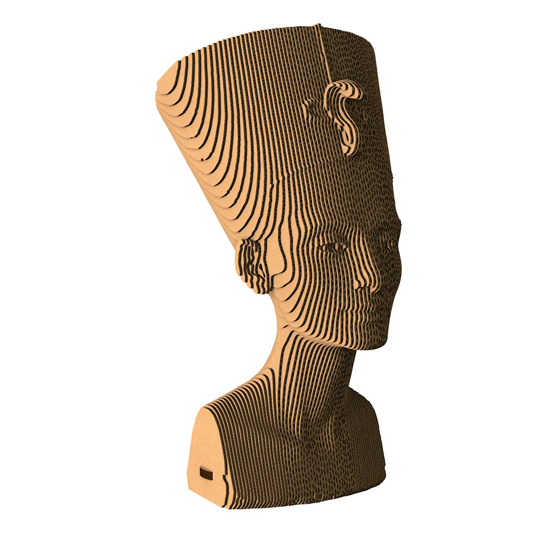 Пазлы 3D 5cult конструктор из картона Нефертити