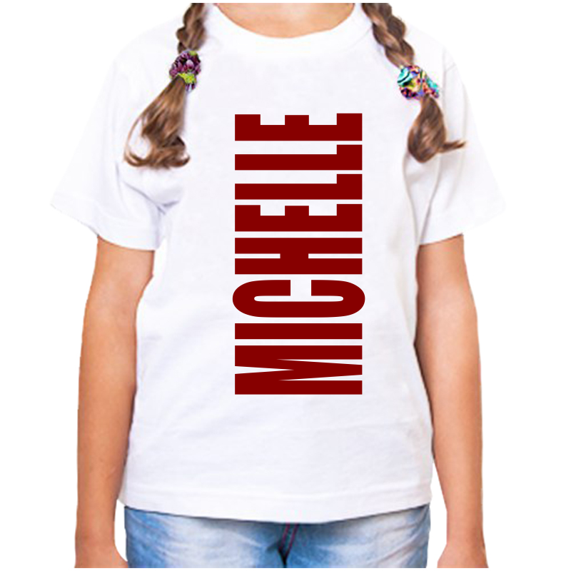 

Футболка девочке белая 30 р-р мишель, Белый, fdd_michelle