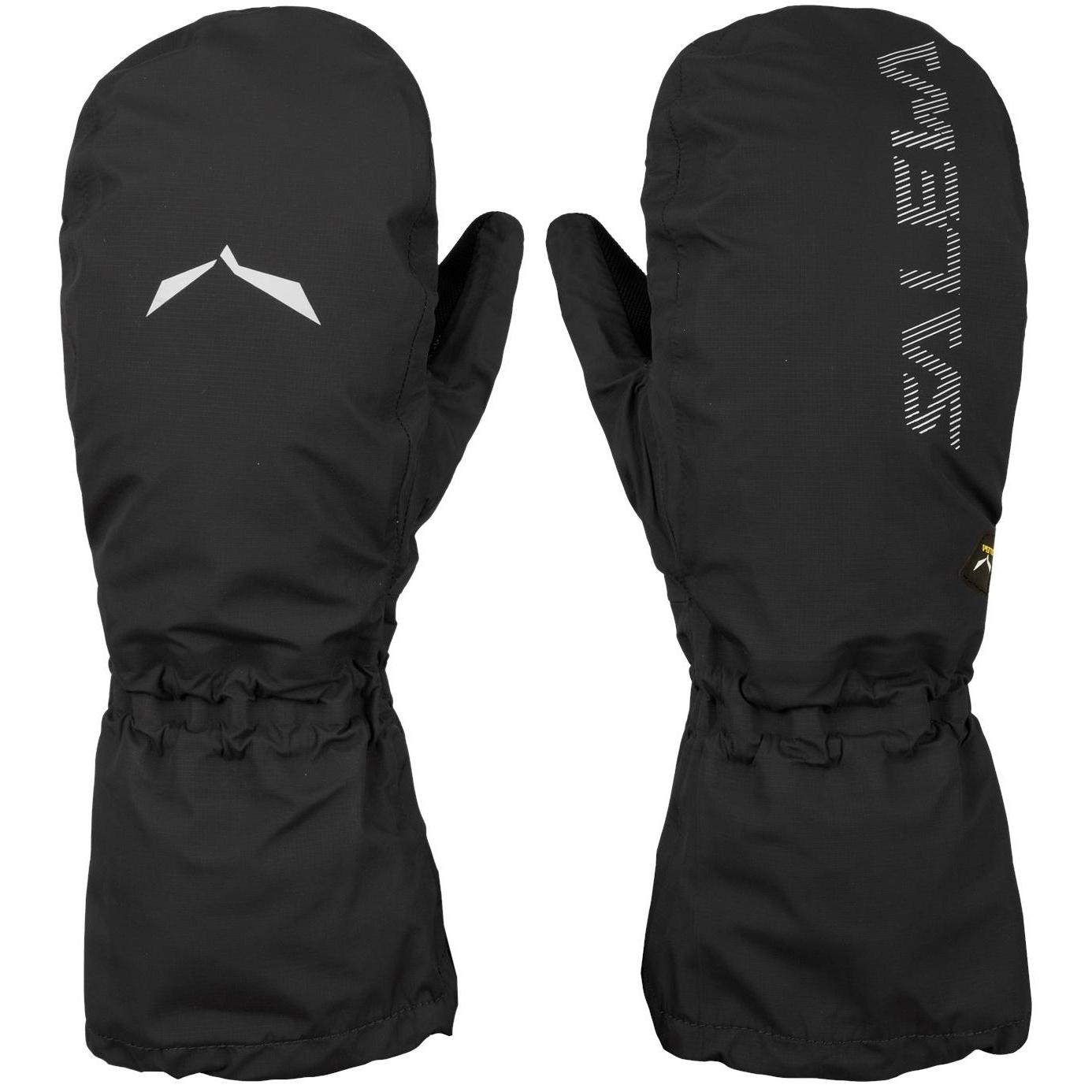 фото Перчатки горные salewa 2020 ortles ptx 3l overmitten black out (us:s)