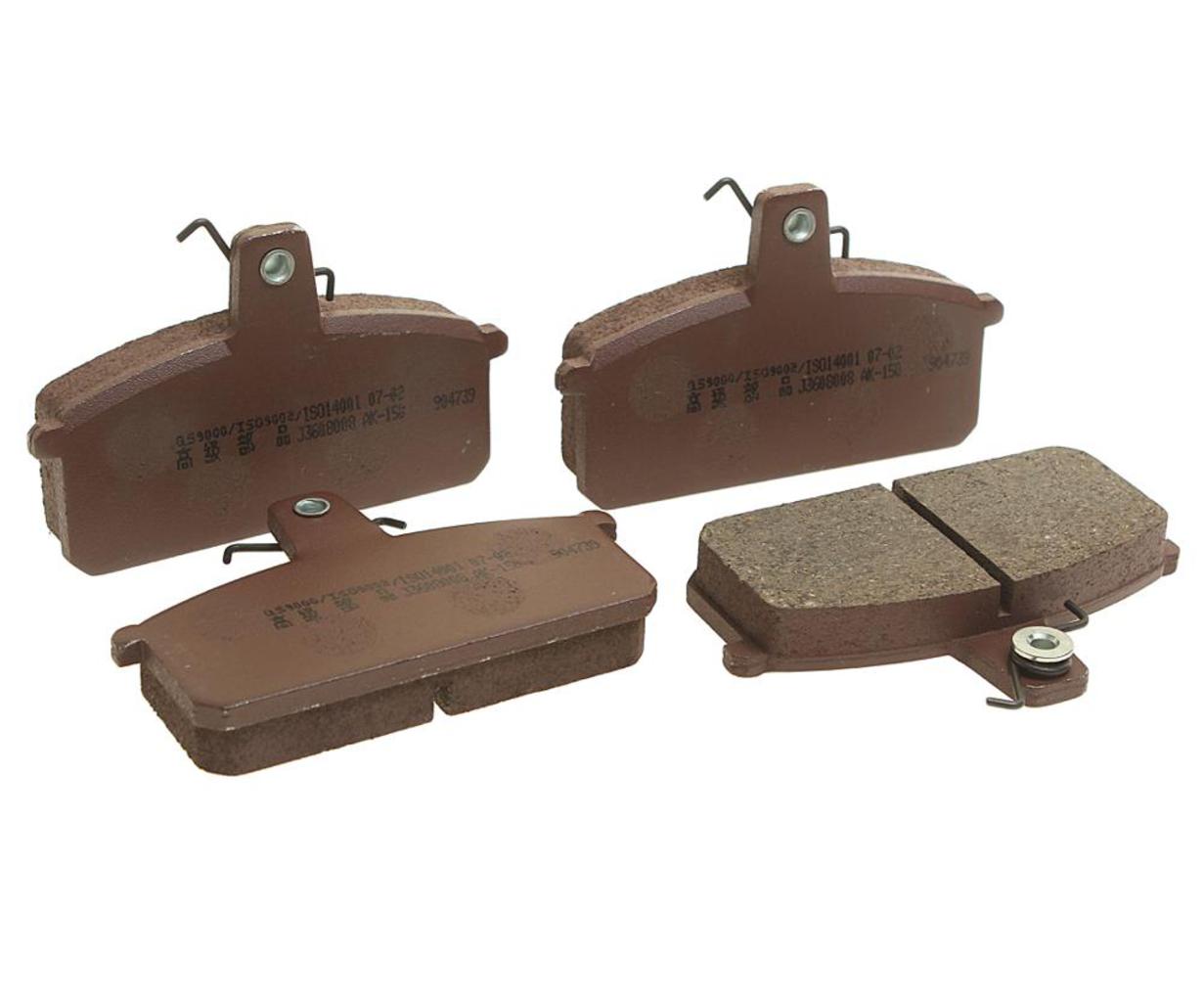

Колодки тормозные SUZUKI Samurai передние (4шт.) NIPPARTS J3608008