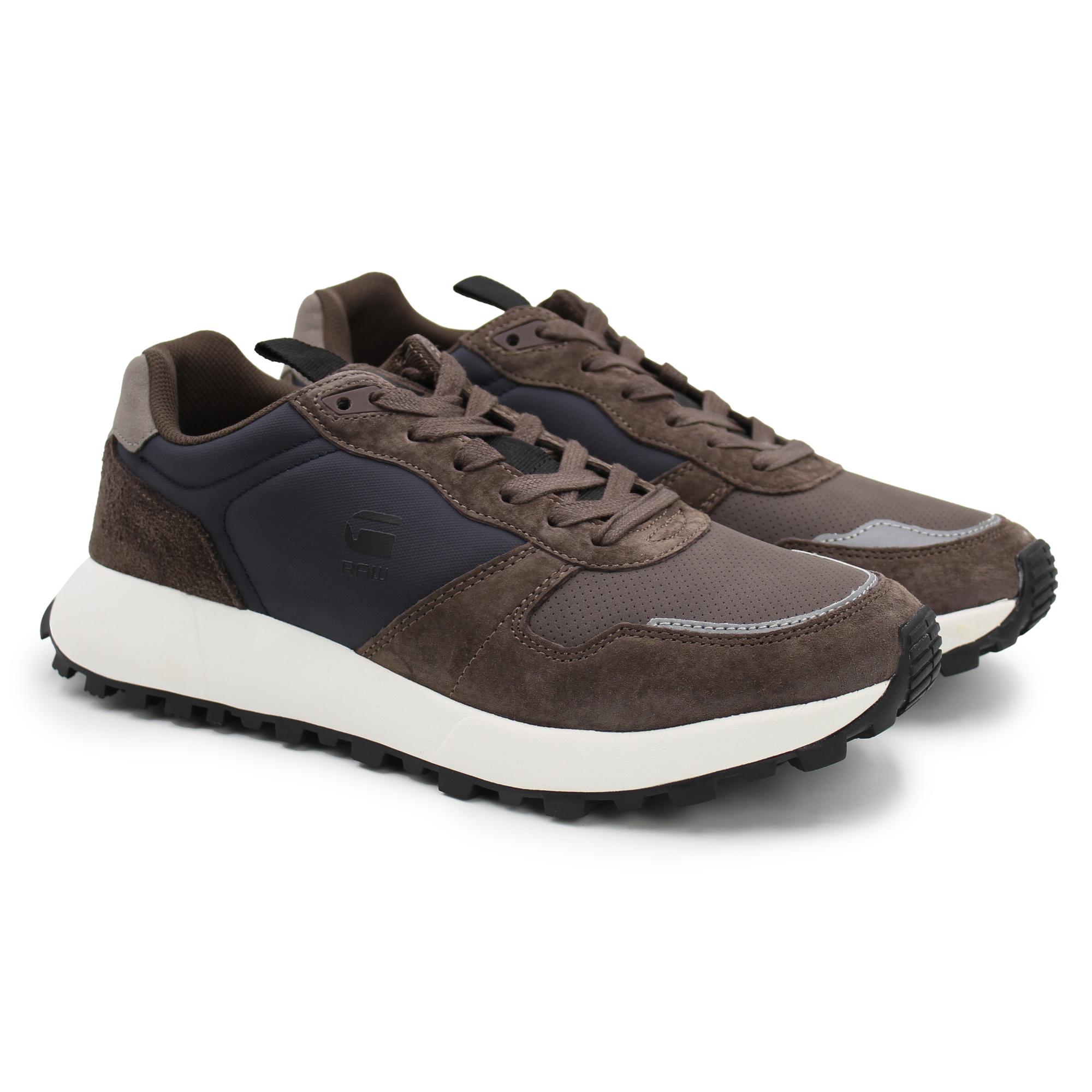 

Кроссовки мужские G-Star Raw THEQ RUN COS RBR M коричневые 45 EU, THEQ RUN COS RBR M