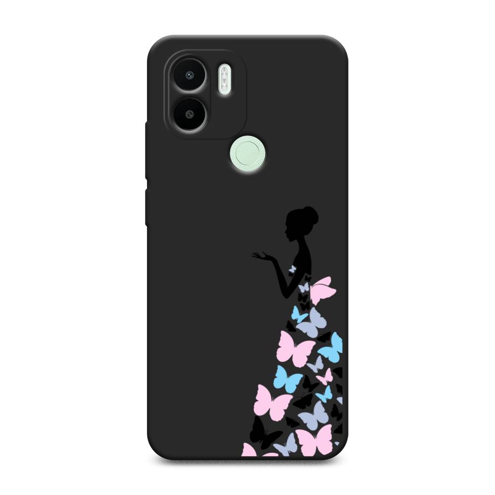 

Чехол Awog на Xiaomi Redmi A1+ "Платье из бабочек", Белый;розовый, 316752-1