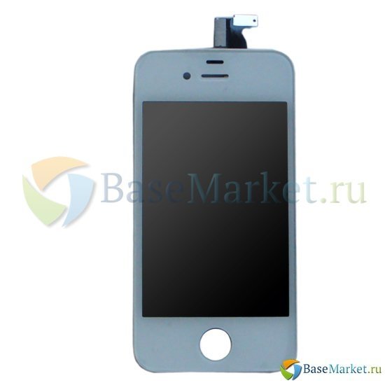 

Дисплей BaseMarket для Apple iPhone 4 в сборе с тачскрином (белый)