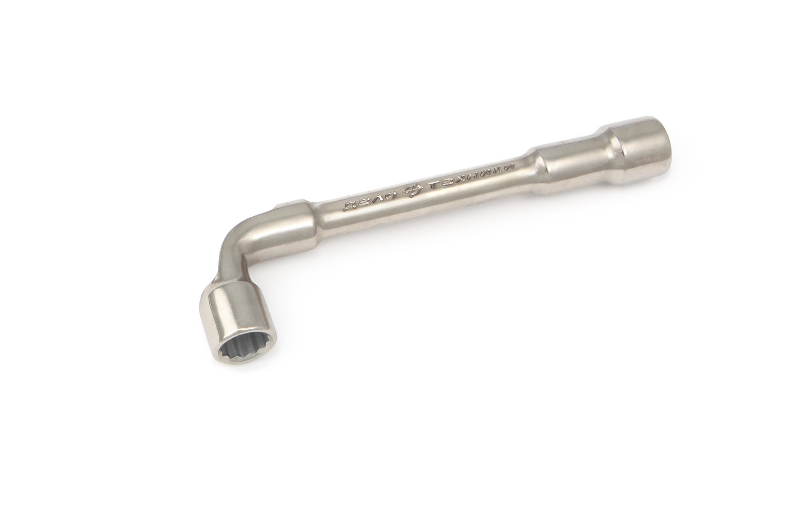Ключ торцовый 13мм L-образный сквозной 12 гранный ДелоТехники 540013 ключ торцовый knipex
