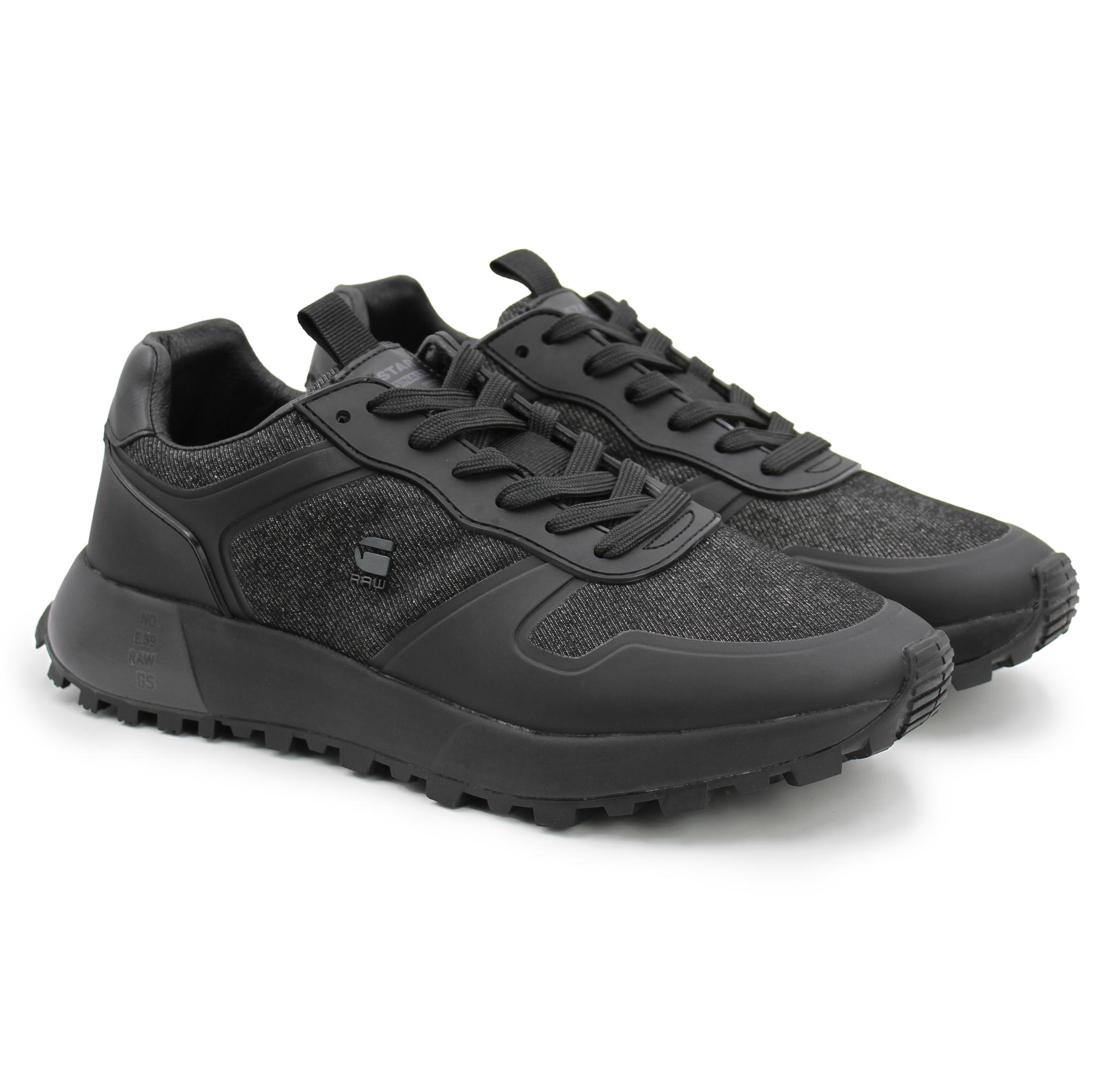 

Кроссовки мужские G-Star Raw THEQ RUN BO DNM черные 40 EU, THEQ RUN BO DNM