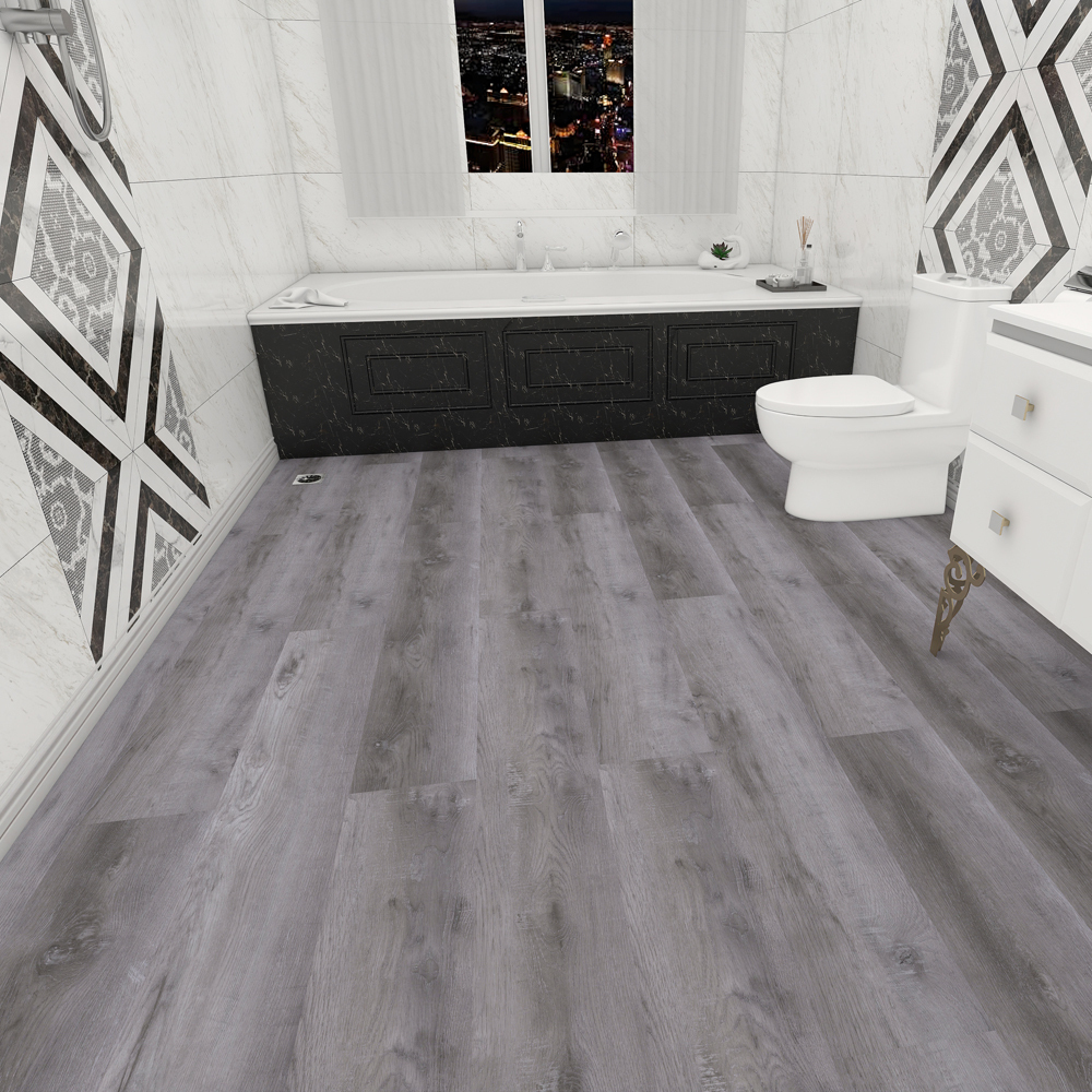

Кварцвиниловый ламинат Aspenfloor Premium wood XL Дуб Скандинавский, Серый
